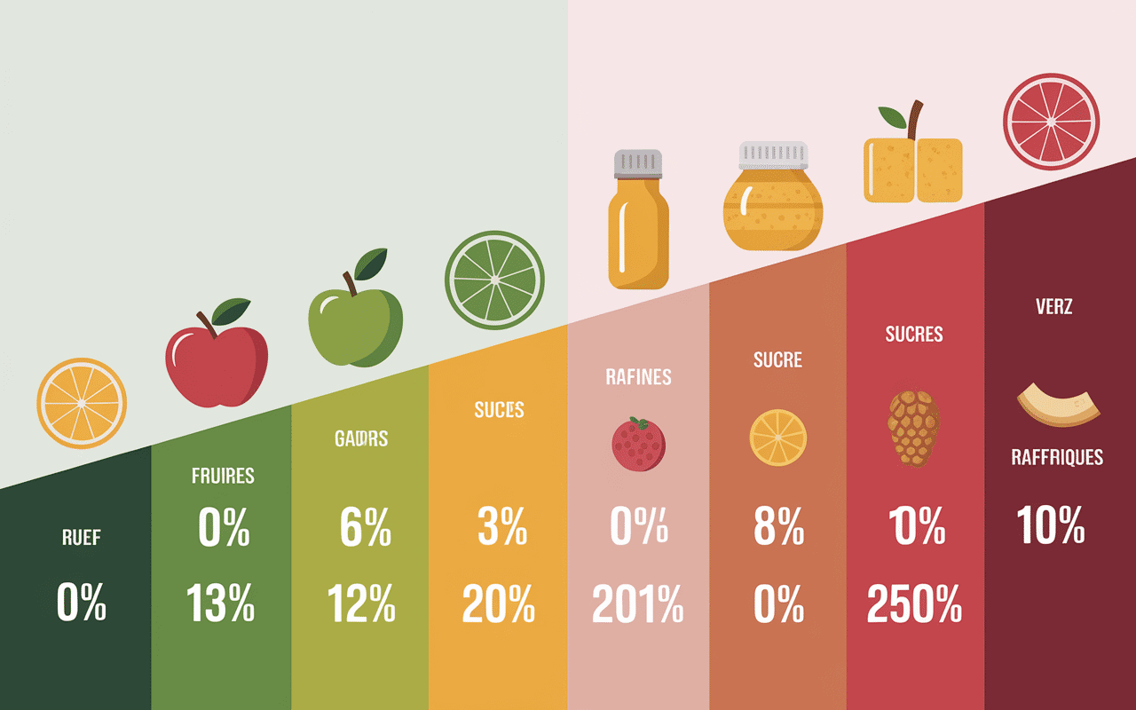 Infographie IG desserts diabétiques