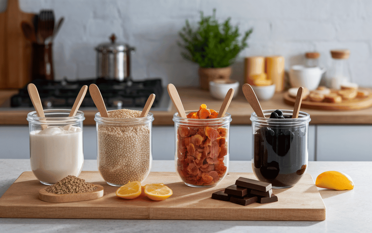 Ingrédients pour desserts diabétiques