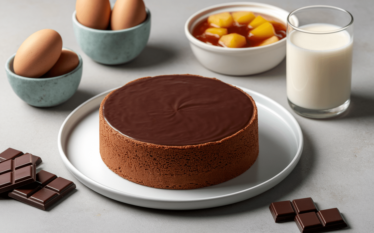 Fondant chocolat sans sucre