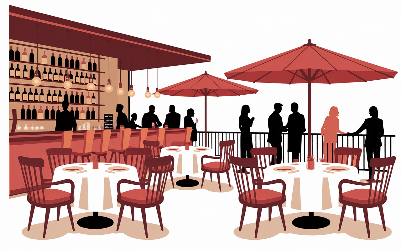 Ambiance conviviale, Chez Antoine Montauban