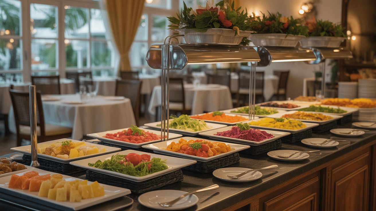 Tarif buffet varié Au Tour du Monde