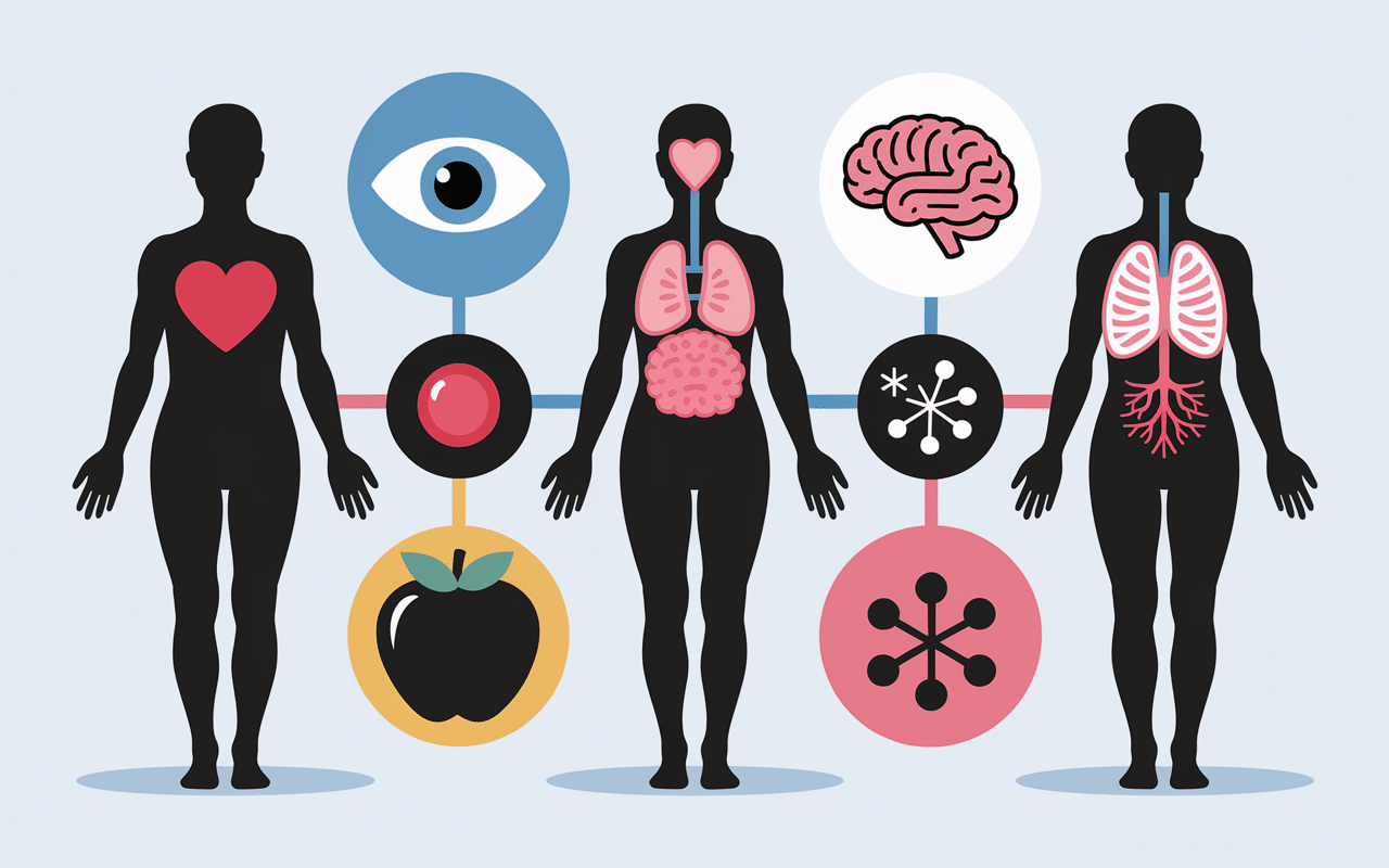 Infographie des bienfaits des fruits noirs pour la santé