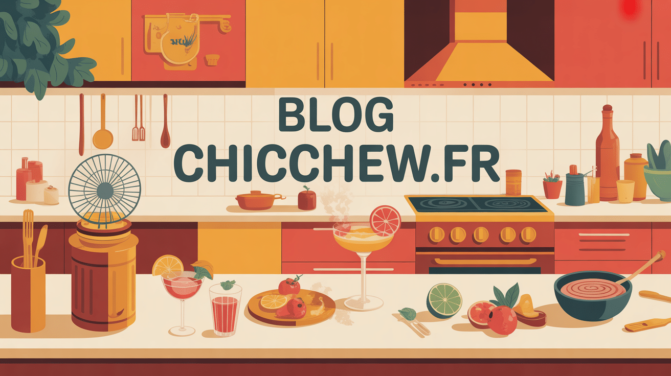 Cuisine moderne avec gaufrier et cocktails, Blog Chicchew.fr
