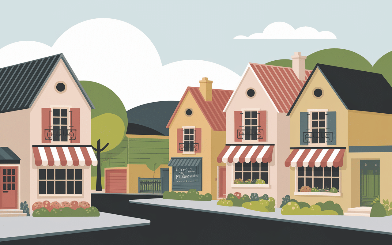 Illustration quartier boucherie des hauts clos