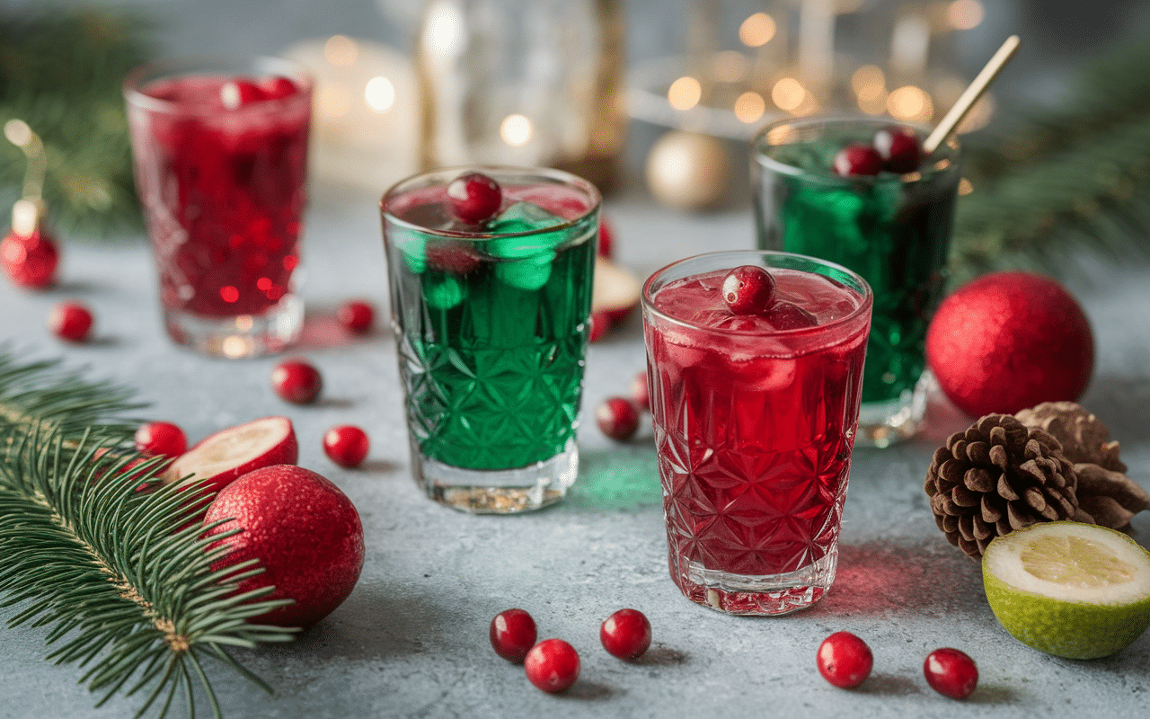 cocktail de Noël familial sans alcool