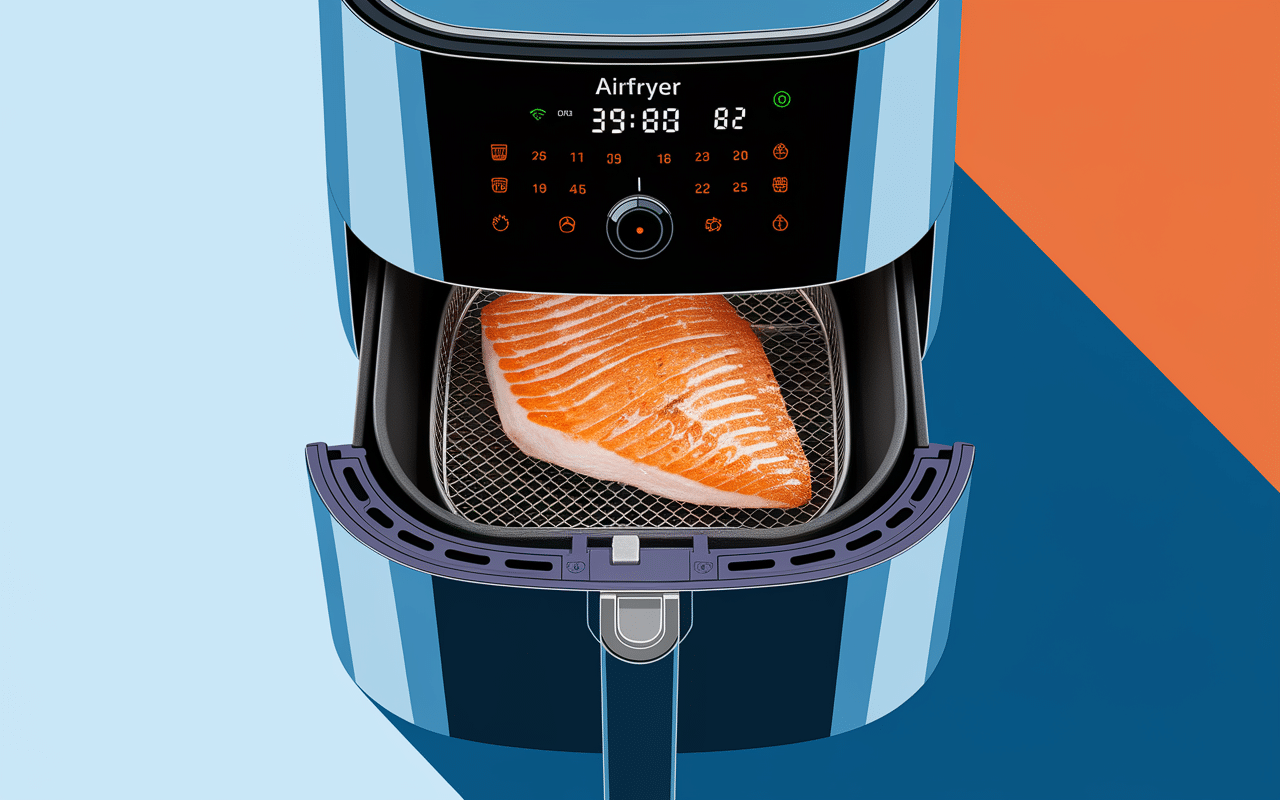 Températures et temps cuisson poisson airfryer