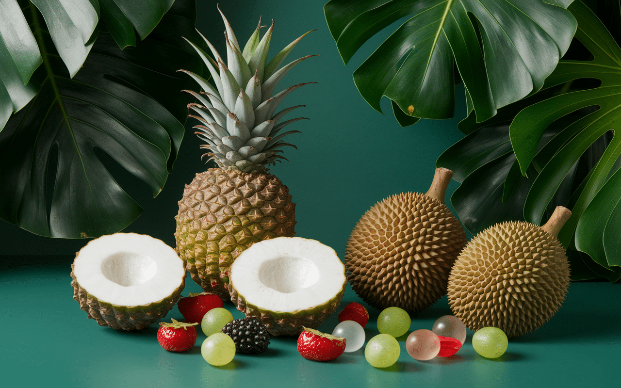 Fruits exotiques en D dragon fruit