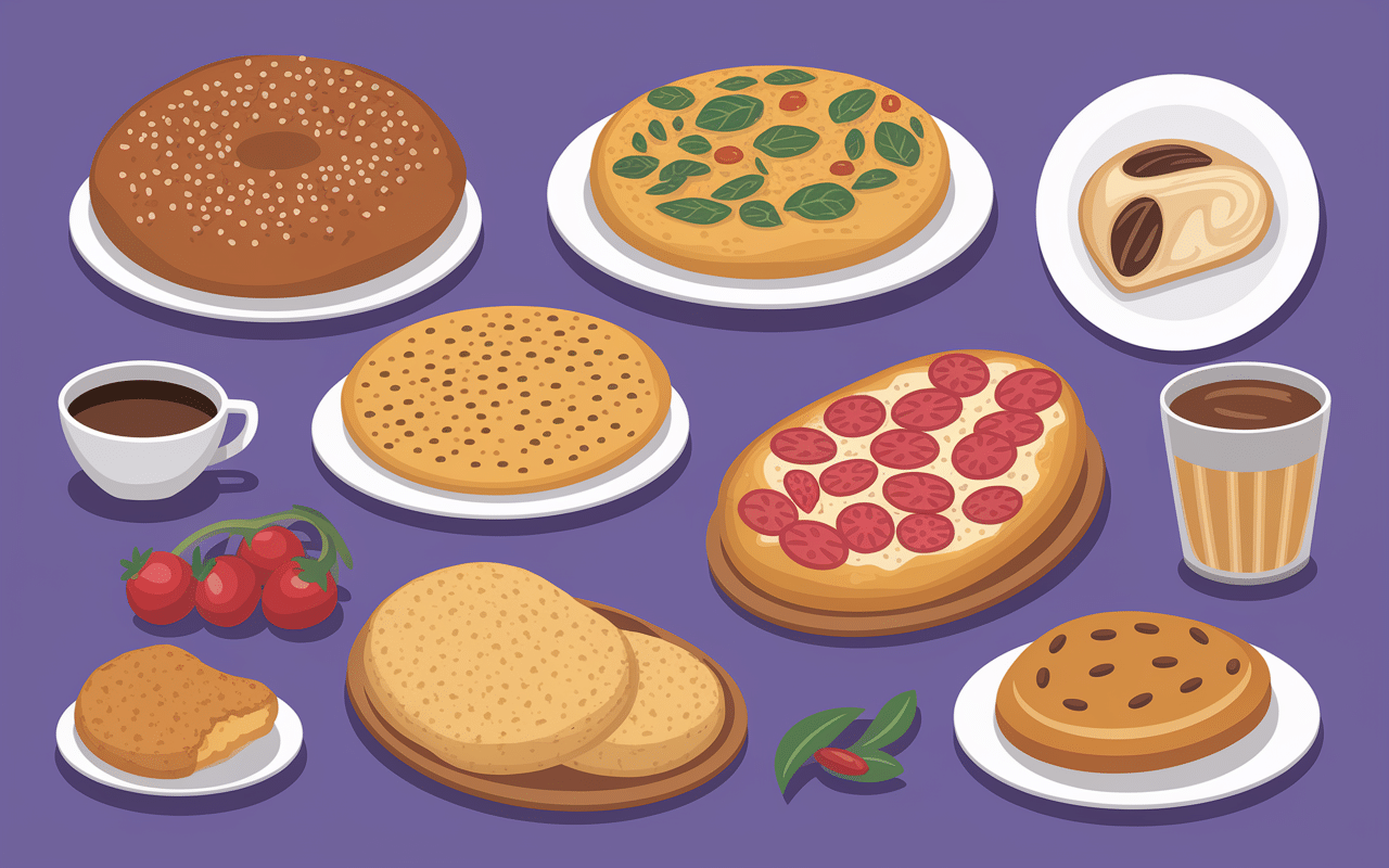 Spécialités régionales Cannes: pan bagnat, tourte de blettes