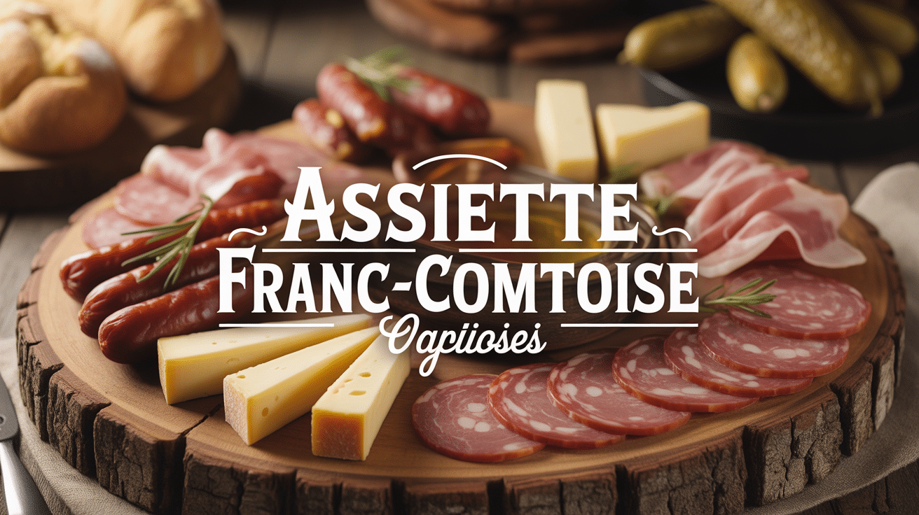 plateau assiette franc comtoise charcuteries fromages