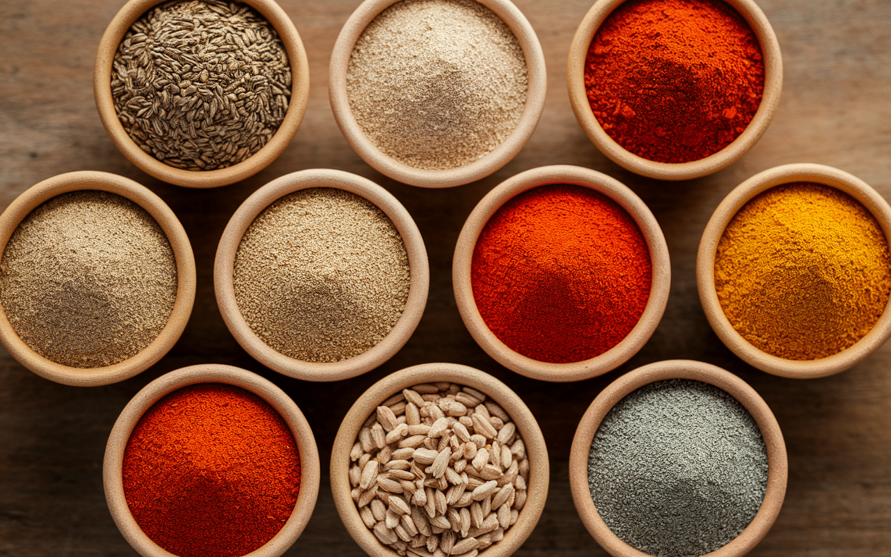 Epices epice kefta cumin coriandre paprika