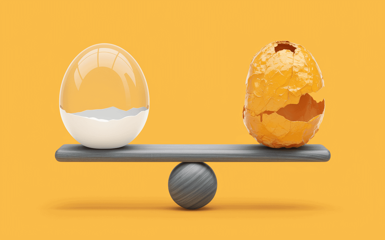 Oeuf qui flotte à la cuisson bon ou mauvais