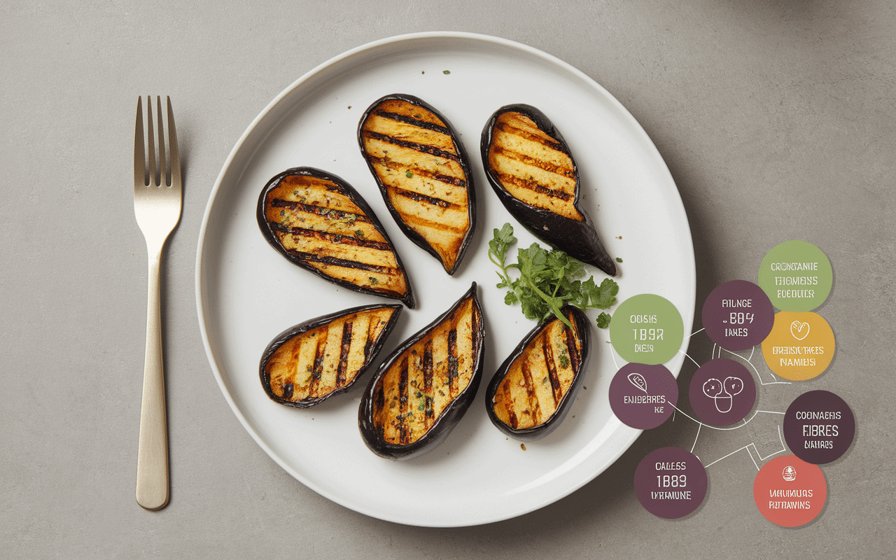 Impact poids aubergine valeurs nutritionnelles