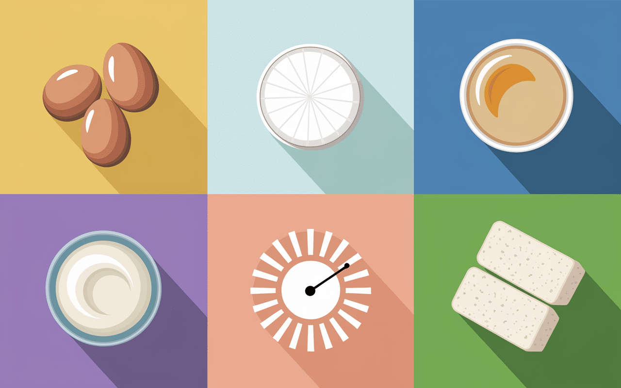 Comparaison alternatives naturelles pour recette gâteau protéiné sans whey