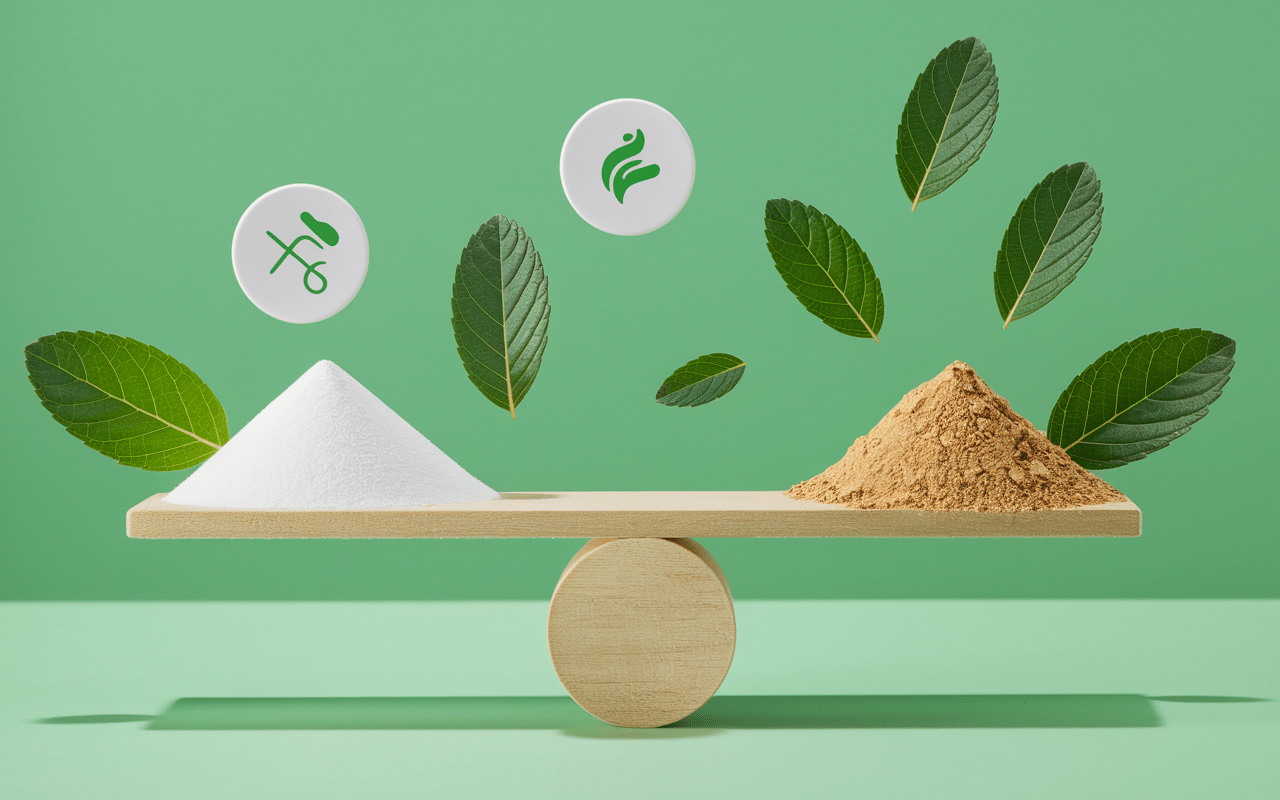 edulcorants recette sirop de menthe sans sucre