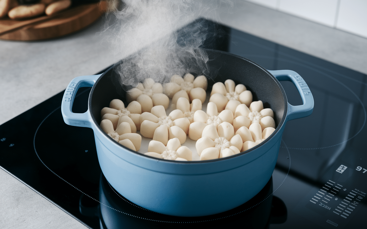 Chou fleur cuisson cocotte minute fleurettes vapeur cuisson