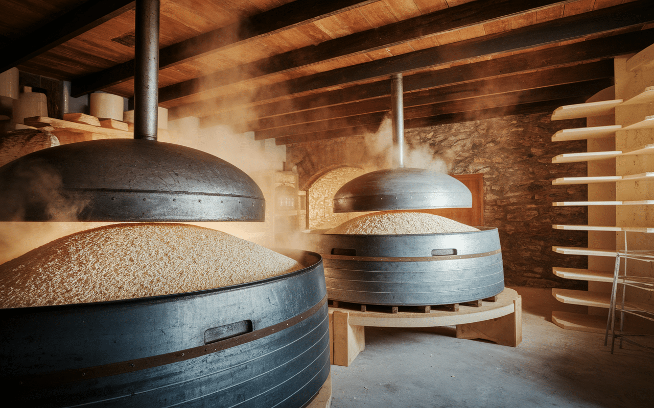 fabrication affinage fromage pate dure artisan