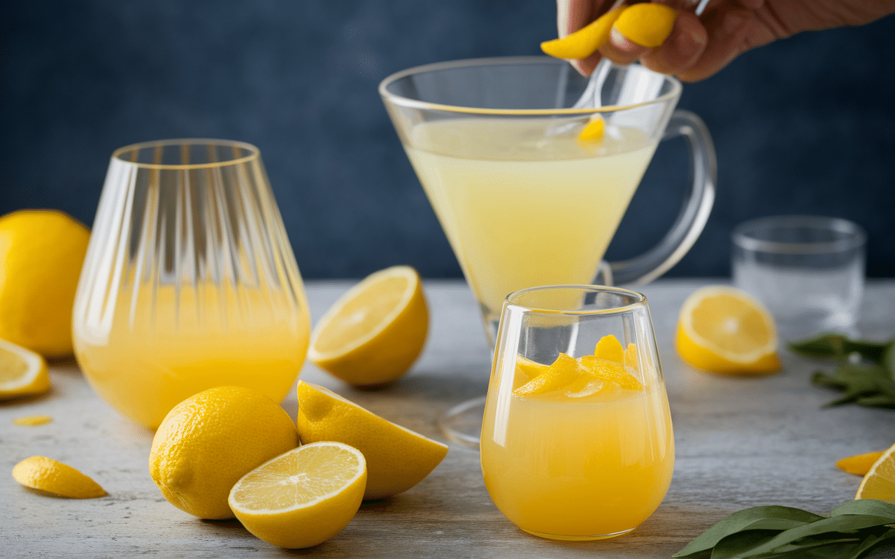 limoncello recette préparation zestes et filtration