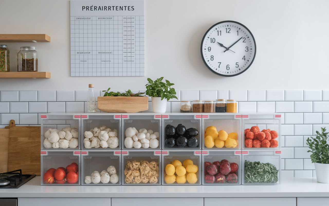 Organisation cuisine amuse-gueule froid à faire la veille