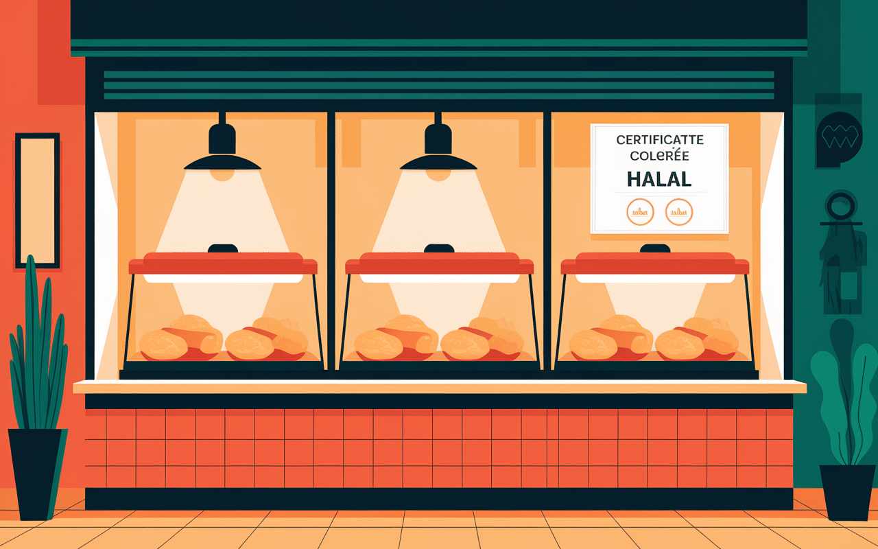 Restaurant fast-food popeyes louisiana kitchen halal certificat