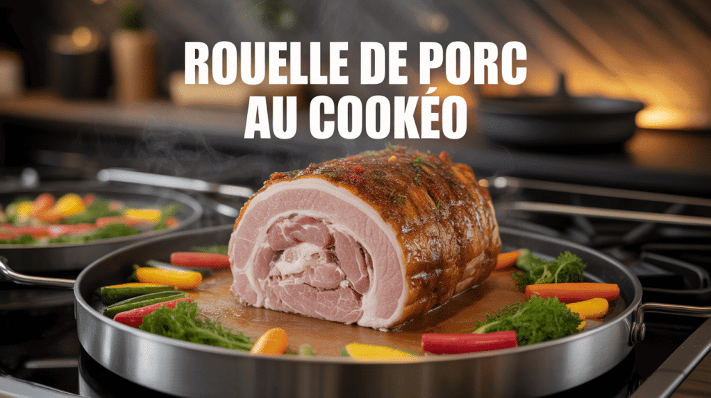 Rouelle de porc cookeo dorée au multicuiseur avec légumes