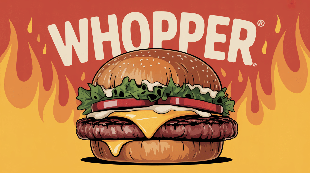 Photo Whopper géant pain doré steak grillé