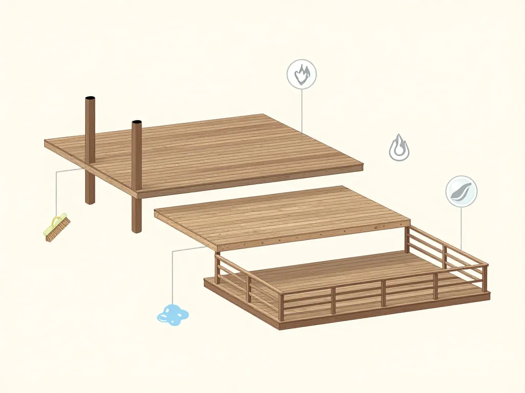 étapes construction entretien terrasse sur pilotis moderne