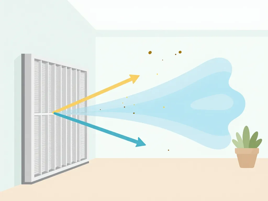 filtre vmc simple flux filtration air schéma