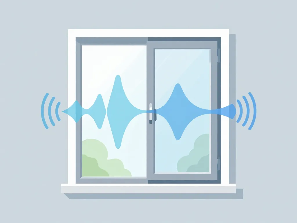 schéma isolation phonique fenetre par l'intérieur points faibles