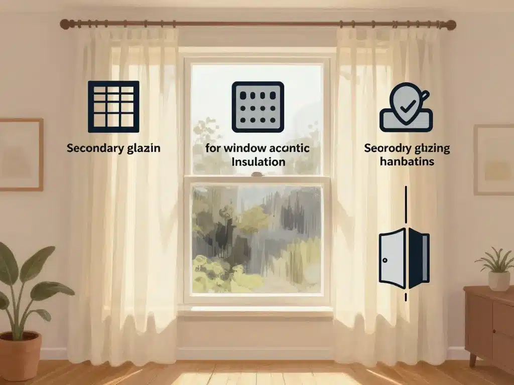 comparatif isolation phonique fenetre par l'intérieur solutions