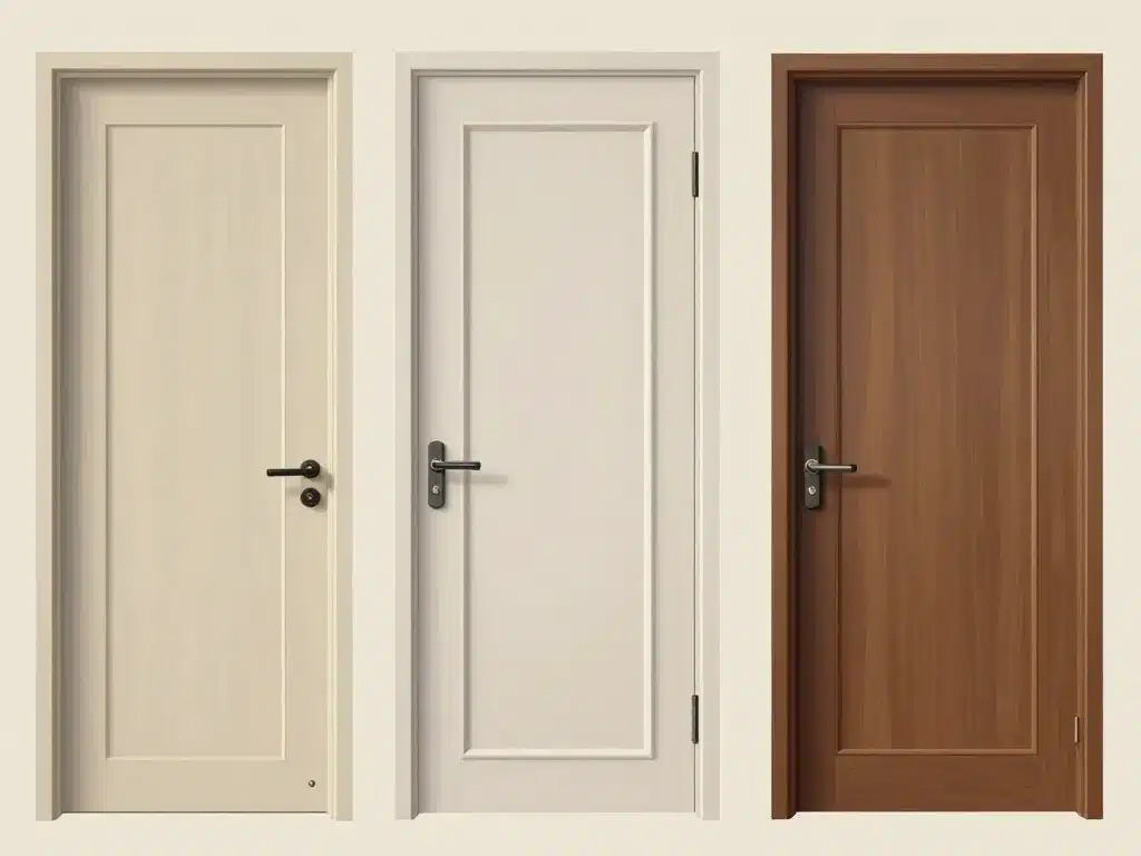 différents modèles porte acoustique 100 db options techniques