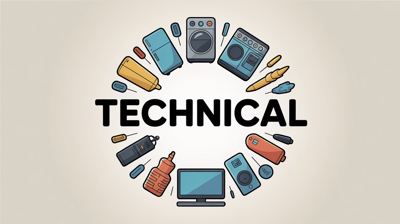 illustration diversité produits qui fabrique la marque technical