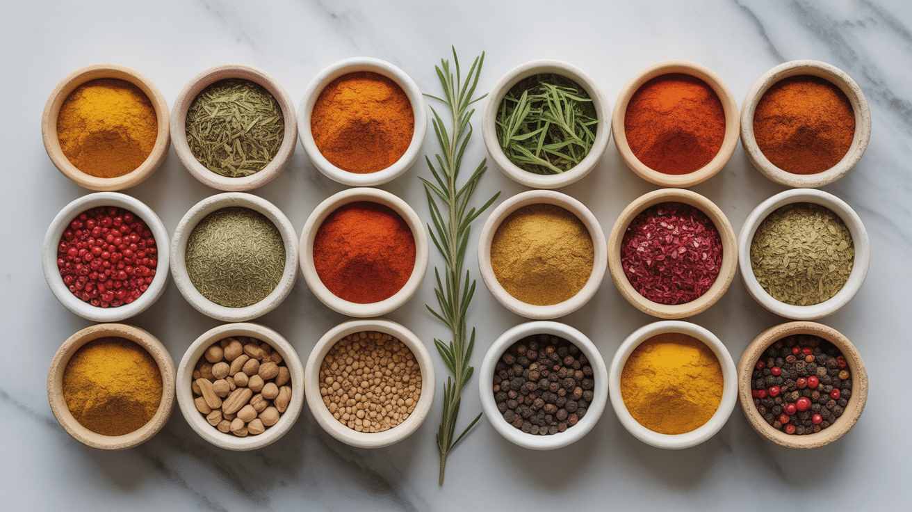 assortiment bol epices couleur liste des epices villedecuers.com