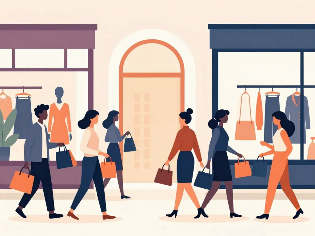 Clients boutiques luxe serravalle outlet