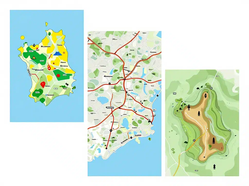 Carte reunion comparaison types de cartes