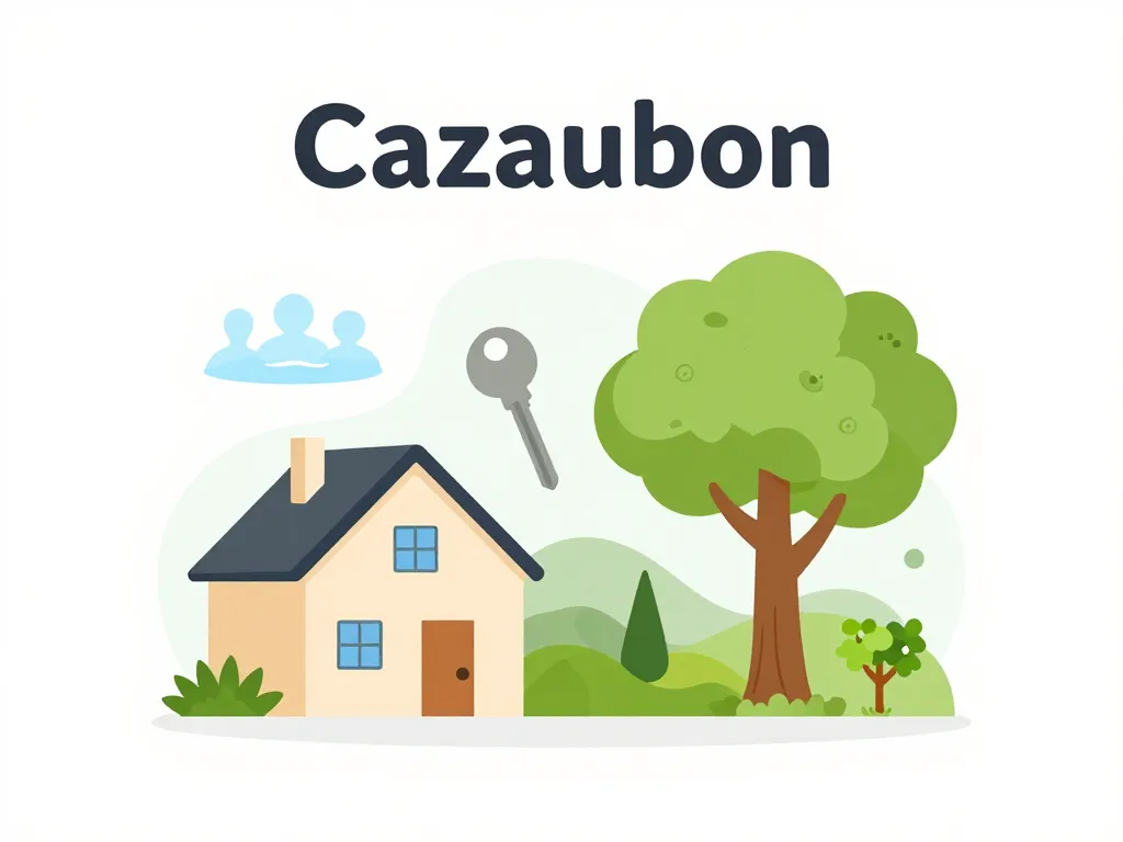 Métaphore installation et immobilier à Cazaubon