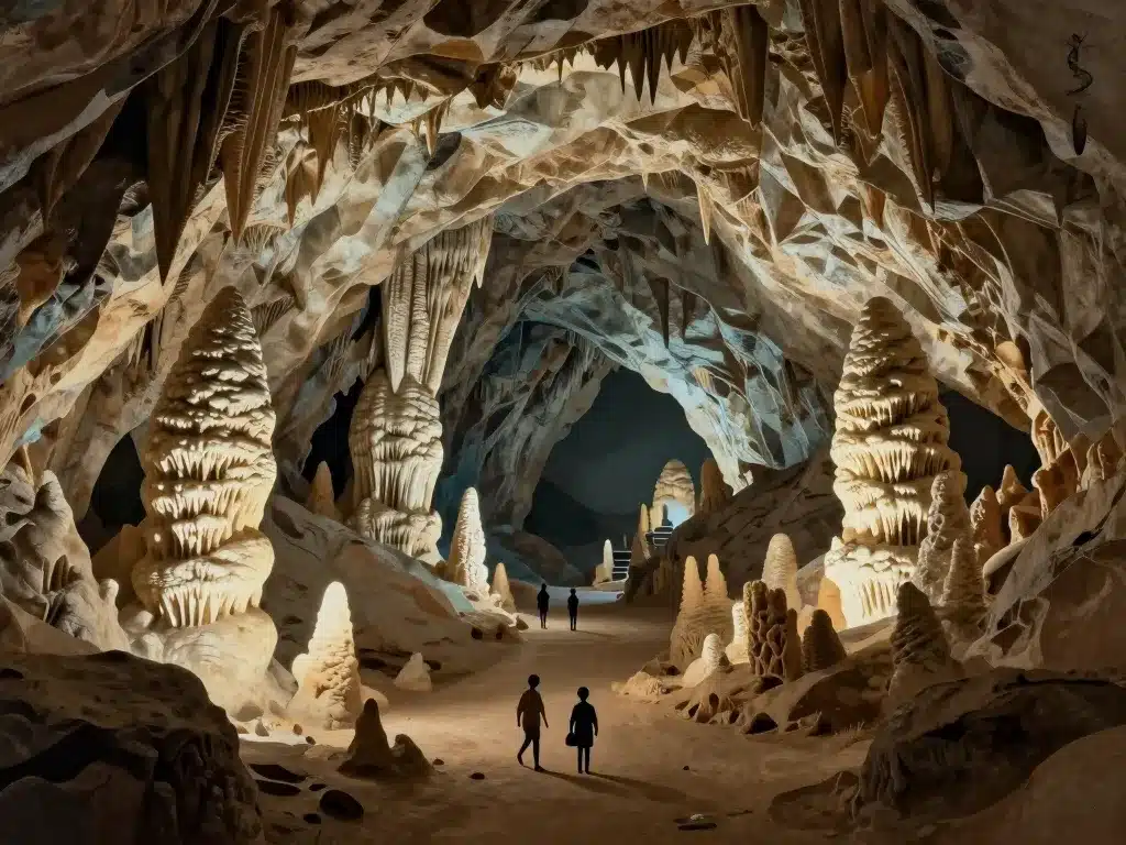 grotte de la balme formations géologiques