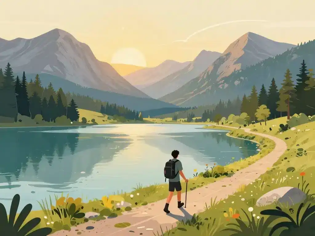 Hallstatt lac montagnes Salzkammergut