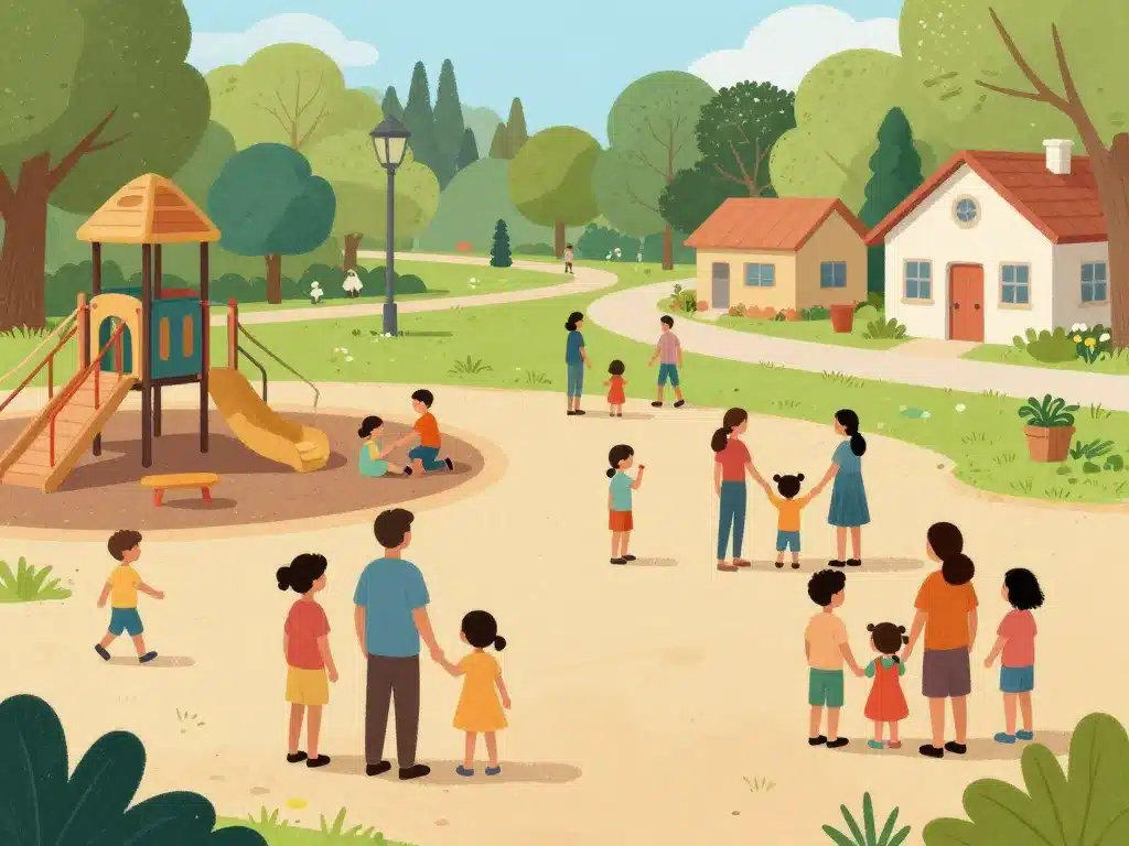 Vie famille équipements nature heudebouville