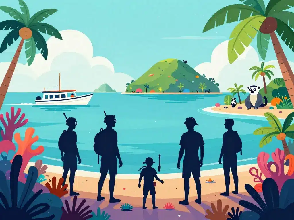 Nosy Be Madagascar snorkeling excursions îles faune marine