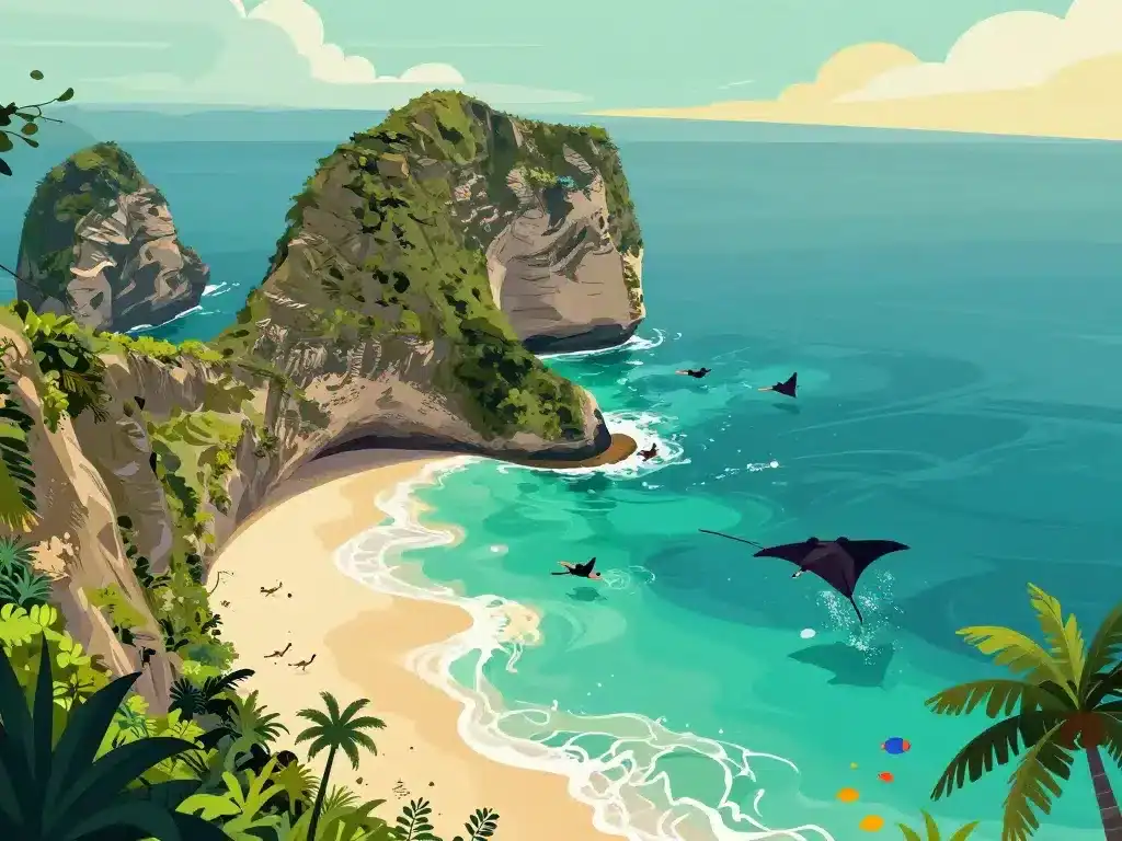 nusa penida plages snorkeling incontournables