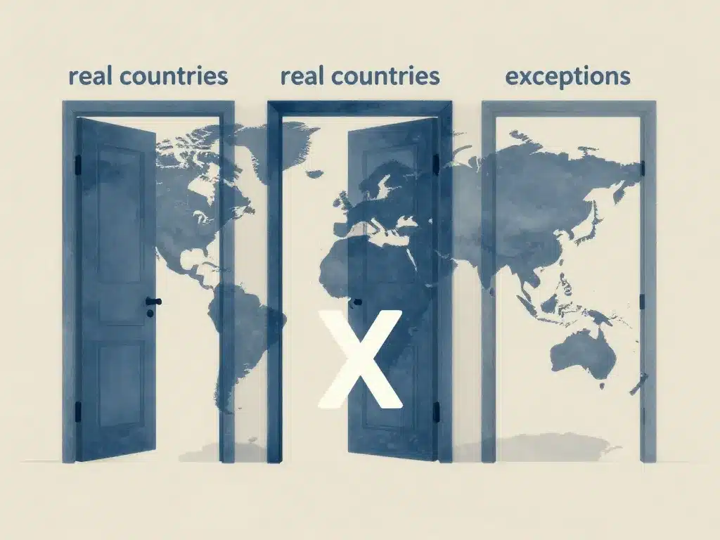 exceptions pays en x faux amis geographiques