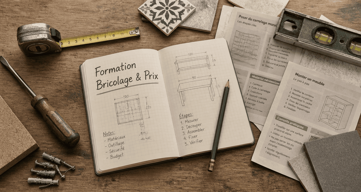 bricolageettravaux formation prix outils