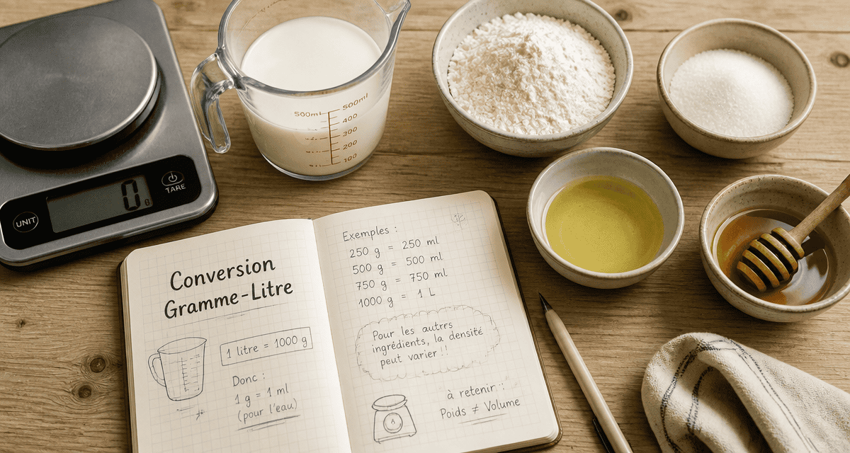 conversion gramme litre cuisinemoiunmouton balance verre doseur farine