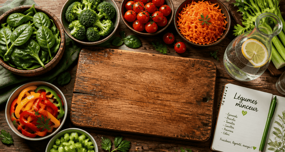 quel légume pour maigrir vite planche légumes