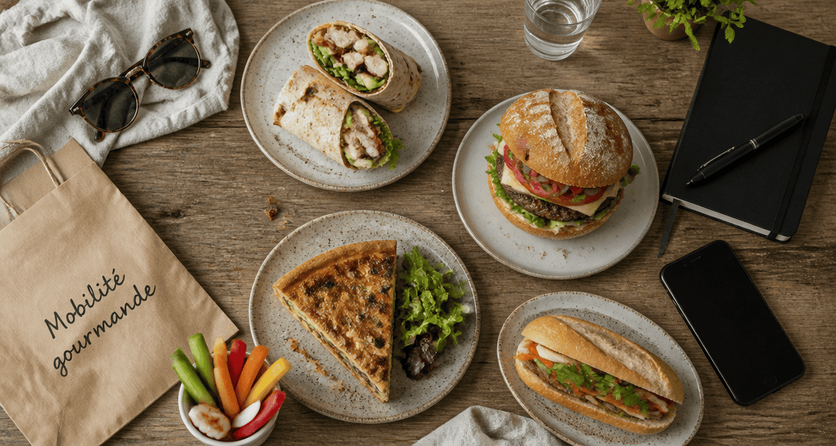 snacking gourmet assortiment sur table