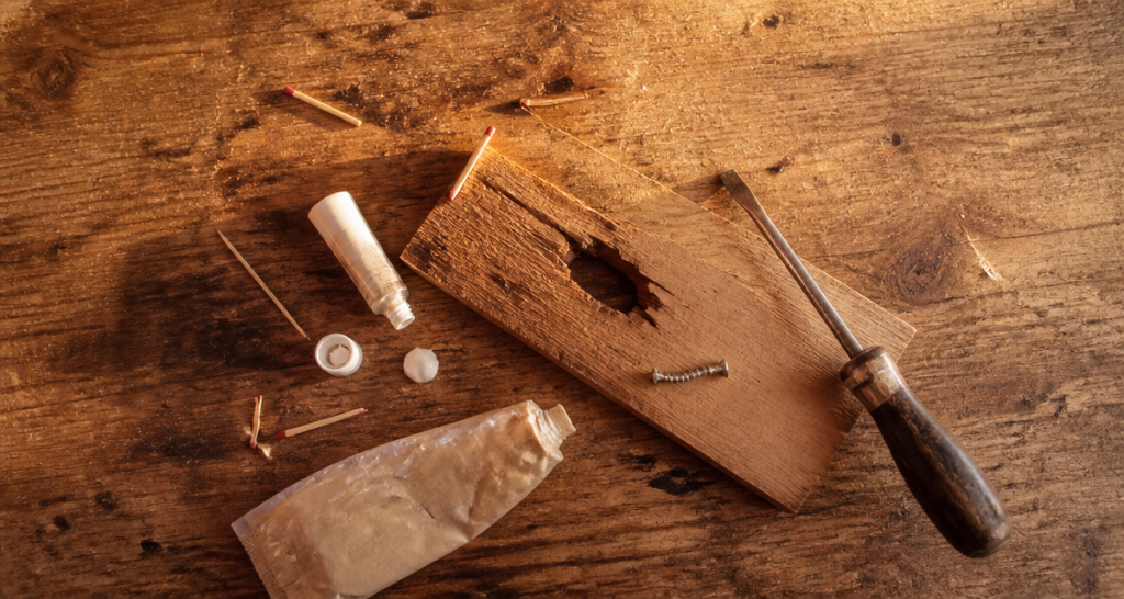 Vis qui tourne dans le vide dans le bois : 5 solutions pour restaurer une fixation solide