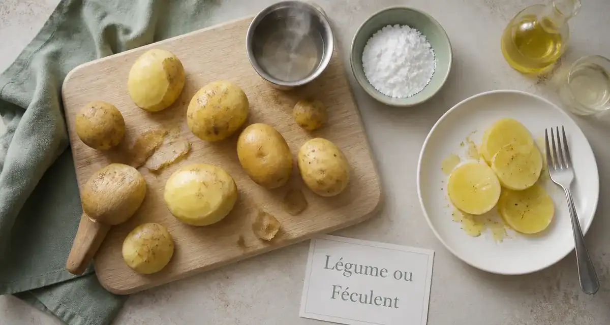 La pomme de terre est elle un legume : légumes ou féculent ?