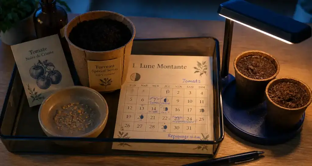 Semer les tomates avec la lune : le calendrier et les étapes pour une récolte abondante