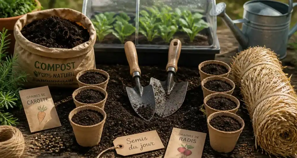 Que planter au jardin en ce moment : calendrier et gestes clés pour réussir vos semis