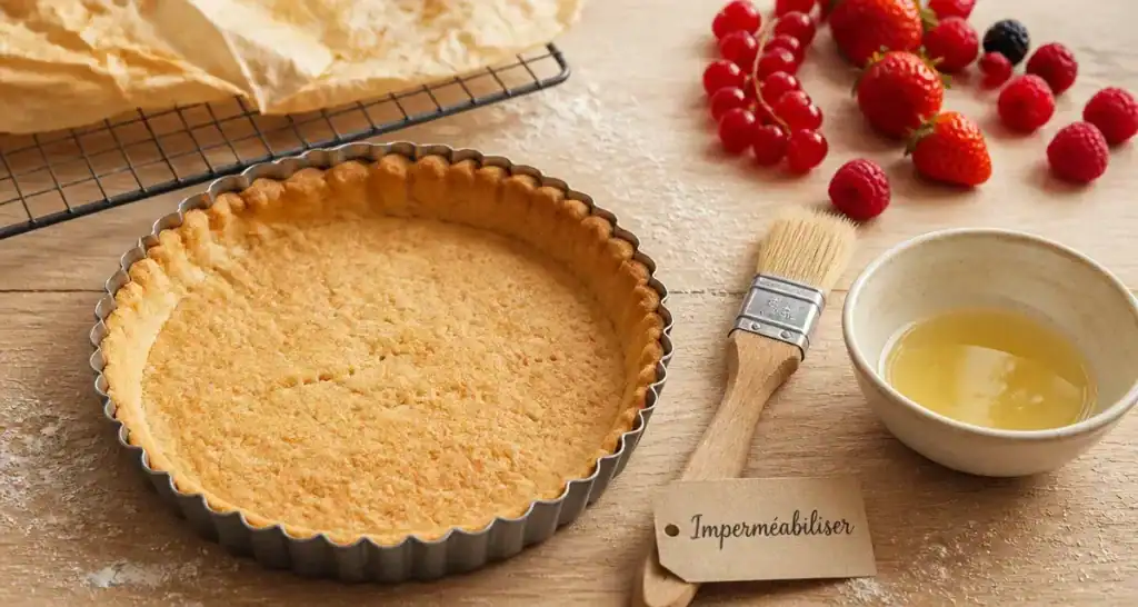 Blanc d’œuf, chablonnage ou cuisson à blanc : comment imperméabiliser un fond de tarte ?